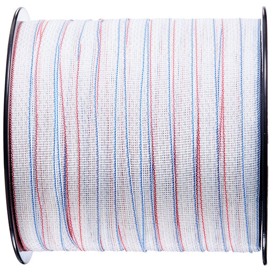 Electric Fence Tape, 1640Ft 500M Polytape Fencing Hot Wire, 3/4" Width 6 Stainless Steel Strands for Reliable V952-WLDXJDKJDK16SG4FMY3