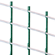 Electric Fence Tape, 1640Ft 500M Polytape Fencing Hot Wire, 3/4" Width 6 Stainless Steel Strands for Reliable V952-WLDXJDKJDK16SG4FMY3