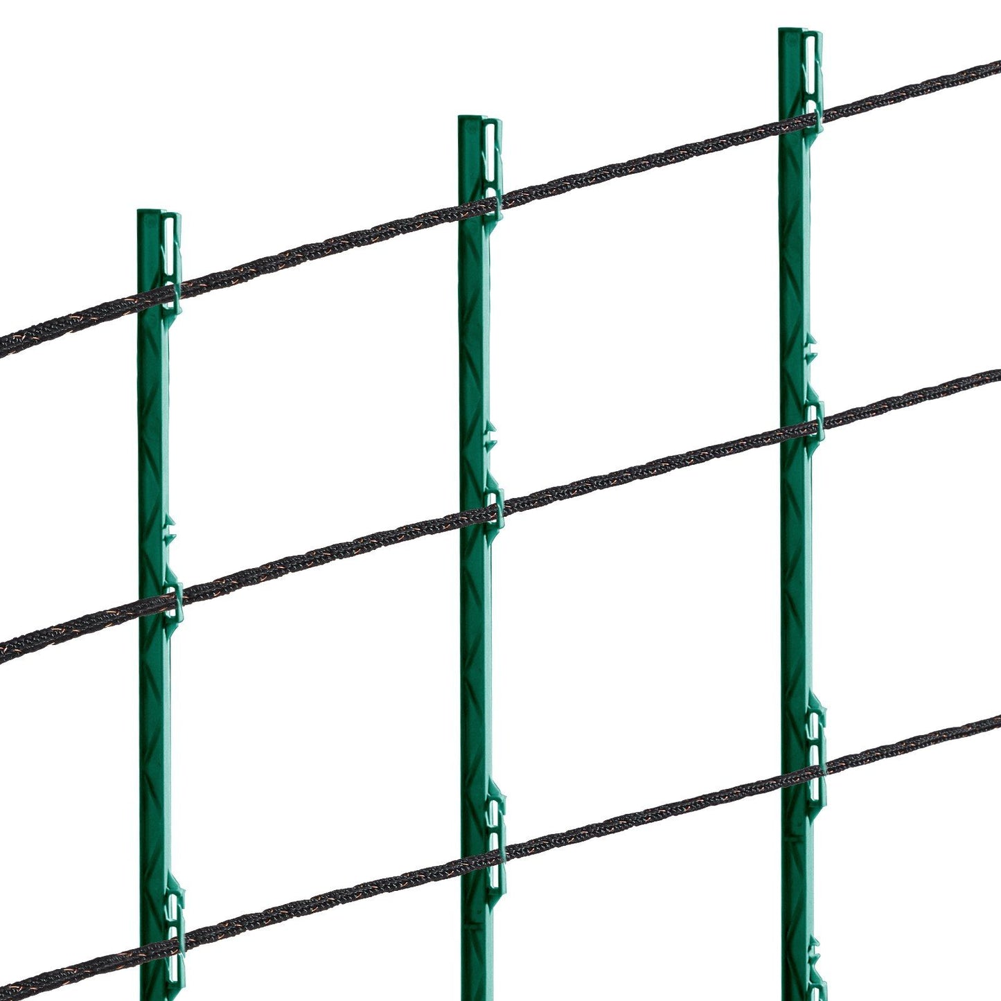 Electric Fence Wire, 1000Ft 305M Portable Polywire, 1/4" Diameter 2 Copper Strands for Reliable Conductivity V952-WLDXJSKJSK10BKJL6Y3
