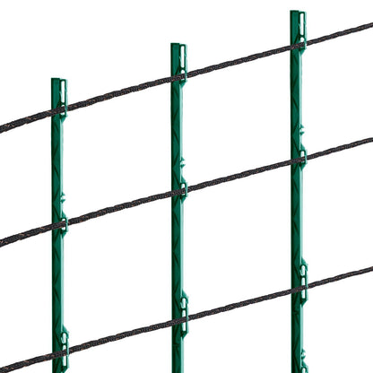 Electric Fence Wire, 1000Ft 305M Portable Polywire, 1/4" Diameter 2 Copper Strands for Reliable Conductivity V952-WLDXJSKJSK10BKJL6Y3