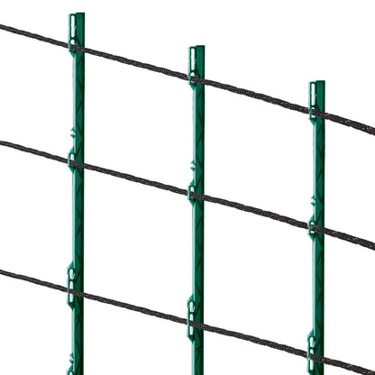 Electric Fence Wire, 1000Ft 305M Portable Polywire, 1/4" Diameter 2 Copper Strands for Reliable Conductivity V952-WLDXJSKJSK10BKJL6Y3