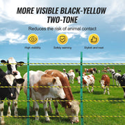 Electric Fence Wire, 3366Ft 1026M Portable Polywire, 1/8" Diameter 6 Stainless Steel Strands for Reliable V952-WLDXJSKJSK333Z33CY3