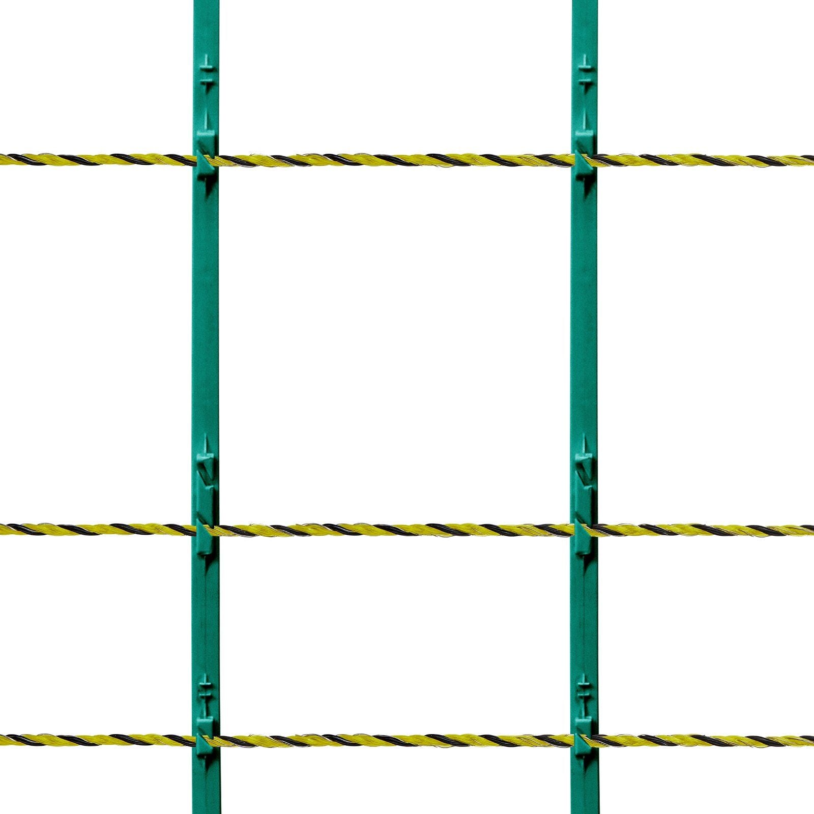 Electric Fence Wire, 3366Ft 1026M Portable Polywire, 1/8" Diameter 6 Stainless Steel Strands for Reliable V952-WLDXJSKJSK333Z33CY3