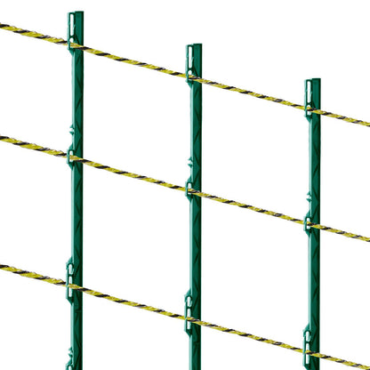 Electric Fence Wire, 3366Ft 1026M Portable Polywire, 1/8" Diameter 6 Stainless Steel Strands for Reliable V952-WLDXJSKJSK333Z33CY3
