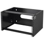 6U Wall Mount Network Rack, 14 in/355.6 mm Depth, 50 lbs/22.68 kg Max Weight Capacity Wall Mount Server Rack V952-WLJJ6U14YC007I4RXV0