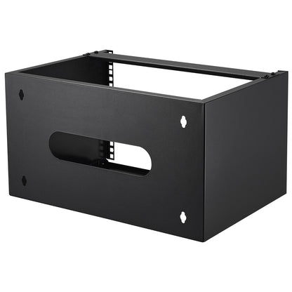 6U Wall Mount Network Rack, 14 in/355.6 mm Depth, 50 lbs/22.68 kg Max Weight Capacity Wall Mount Server Rack V952-WLJJ6U14YC007I4RXV0