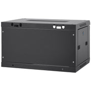 6U Wall Mount Network Server Cabinet, 15.5'' Deep, Server Rack Cabinet Enclosure, 200 lbs Max. Ground-mounted V952-WLJJGHBL6U1556GI7V0
