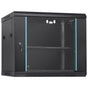 9U Wall Mount Network Server Cabinet, 39.37 cm Deep, Server Rack Cabinet Enclosure, 90.7 kg Max. V952-WLJJGHBL9U1552RC3V0