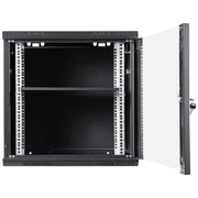 9U Wall Mount Network Server Cabinet, 39.37 cm Deep, Server Rack Cabinet Enclosure, 90.7 kg Max. V952-WLJJGHBL9U1552RC3V0