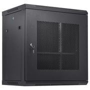 12U Wall Mount Network Server Cabinet, 15.5'' Deep, Server Rack Cabinet Enclosure, 200 lbs Max. V952-WLJJWZB12U155GP35V0