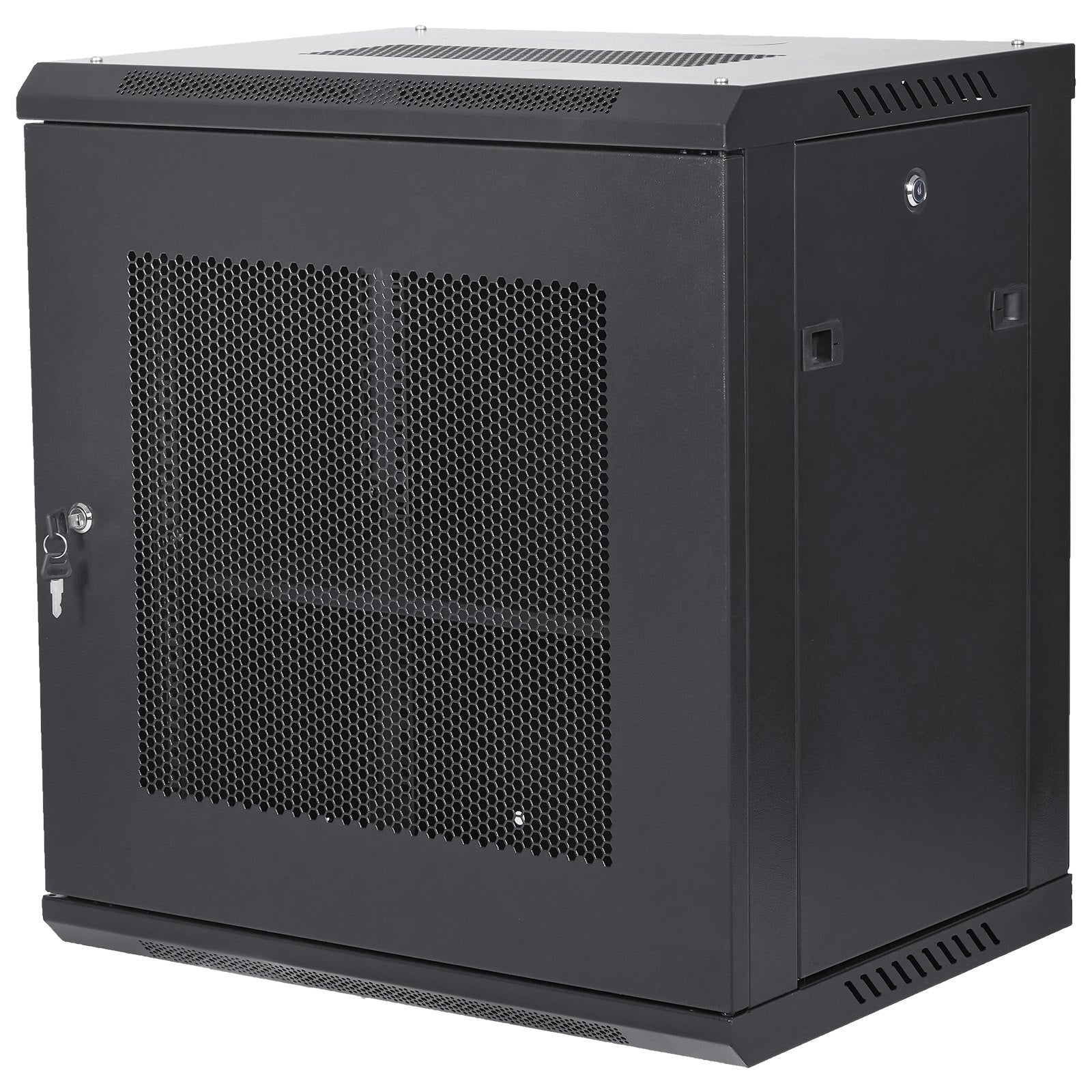 12U Wall Mount Network Server Cabinet, 15.5'' Deep, Server Rack Cabinet Enclosure, 200 lbs Max. V952-WLJJWZB12U155GP35V0