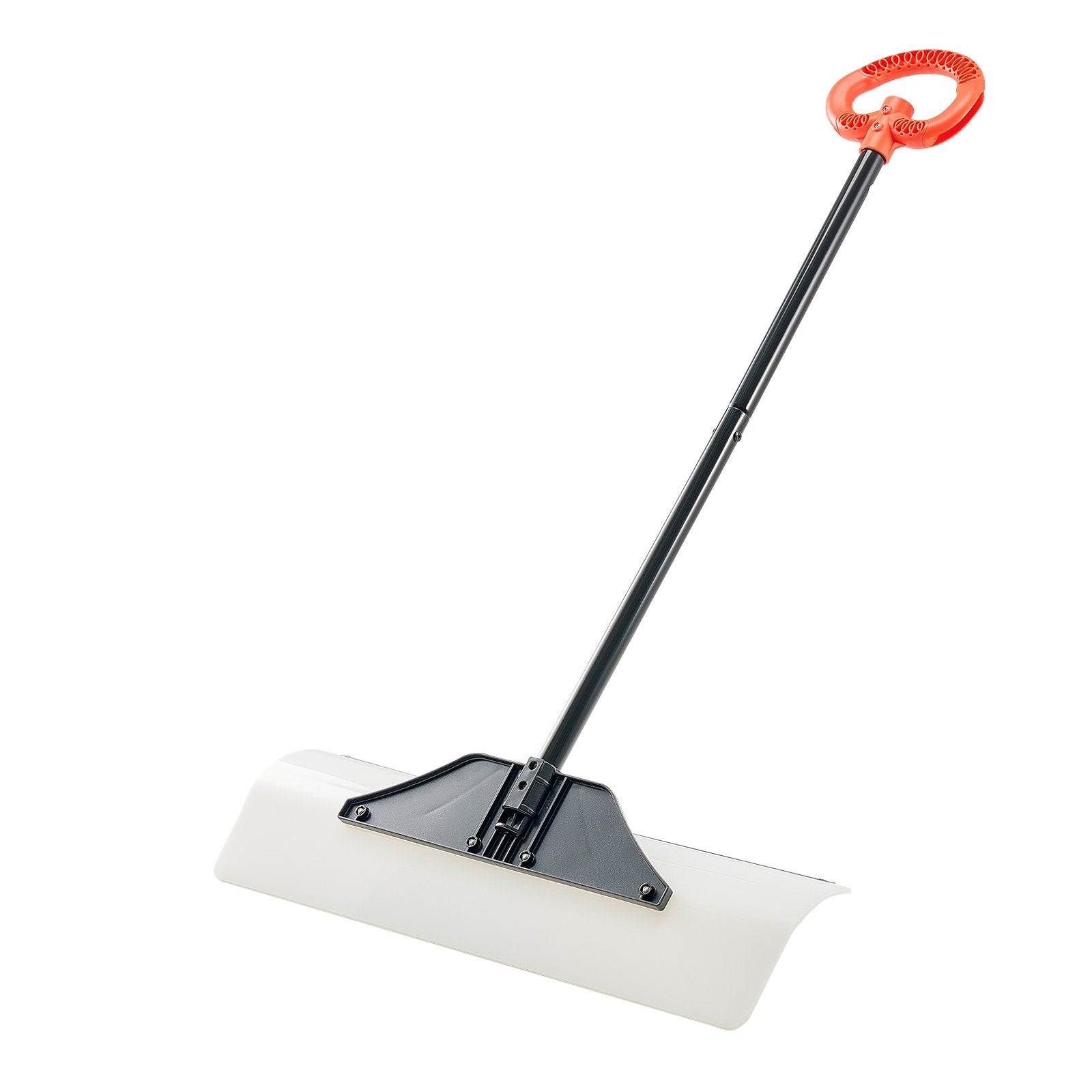 Snow Pusher Shovel, 76.2 cm Outdoor Snowplow Shovel with Ergonomic Grip, HDPE Plastic Blade, Winter Shovels V952-WLKSL3035INC7ZY9Y001V0