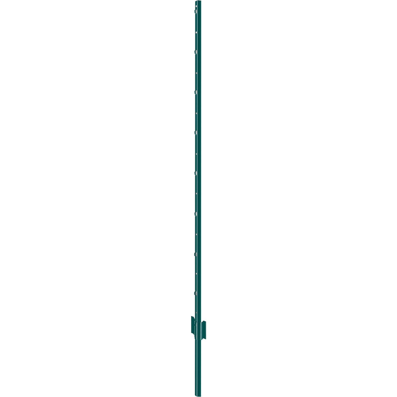 5 Feet Fence Post 10 Pack T-Post Heavy Duty Metal Fence Posts Green V952-WLLZJSK5YC10LFG33V0