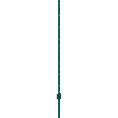 5 Feet Fence Post 10 Pack T-Post Heavy Duty Metal Fence Posts Green V952-WLLZJSK5YC10LFG33V0
