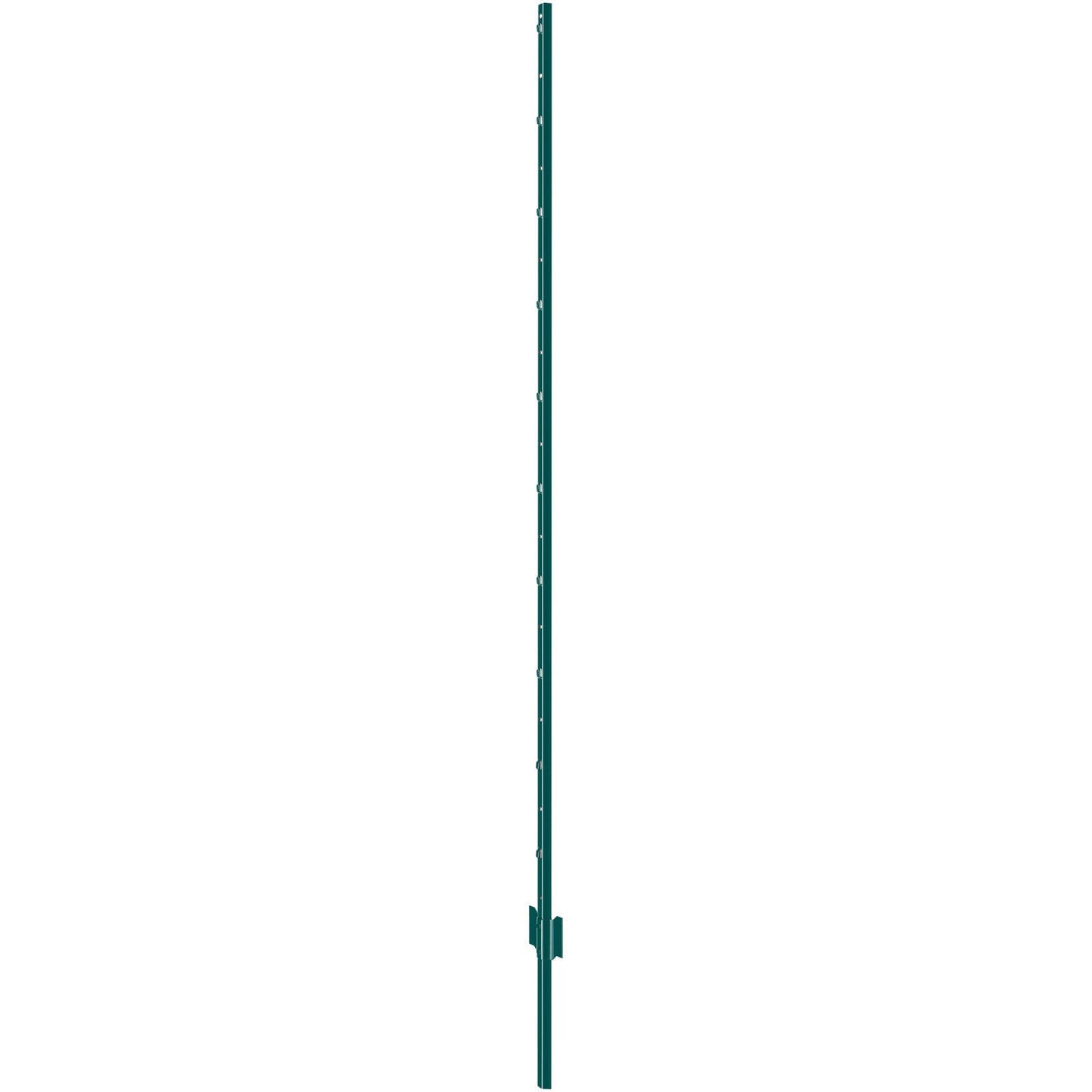 6 Feet Fence Post, 10 Pack U-Channel Heavy Duty Metal Fence Posts, Sturdy Steel Fence Stakes for Garden Yard, V952-WLLZJSK6YC10EWSGIV0