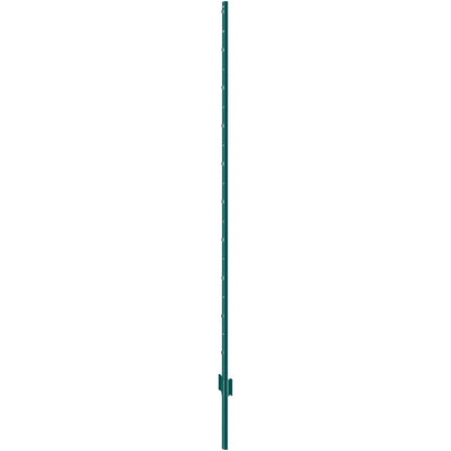 6 Feet Fence Post, 10 Pack U-Channel Heavy Duty Metal Fence Posts, Sturdy Steel Fence Stakes for Garden Yard, V952-WLLZJSK6YC10EWSGIV0