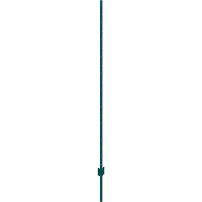 6 Feet Fence Post, 10 Pack U-Channel Heavy Duty Metal Fence Posts, Sturdy Steel Fence Stakes for Garden Yard, V952-WLLZJSK6YC10EWSGIV0