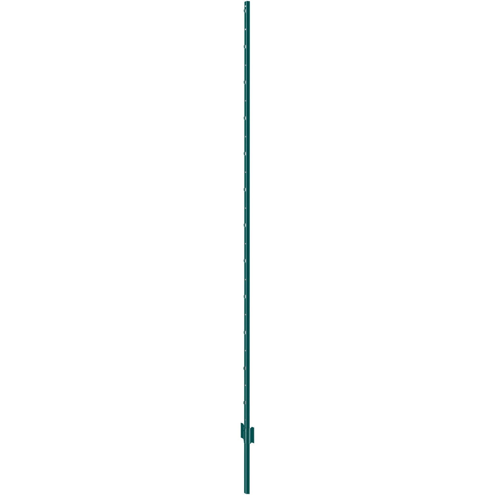 7 Feet Fence Post, 10 Pack U-Channel Heavy Duty Metal Fence Posts, Sturdy Steel Fence Stakes for Garden Yard, V952-WLLZJSK7YC103JD9JV0