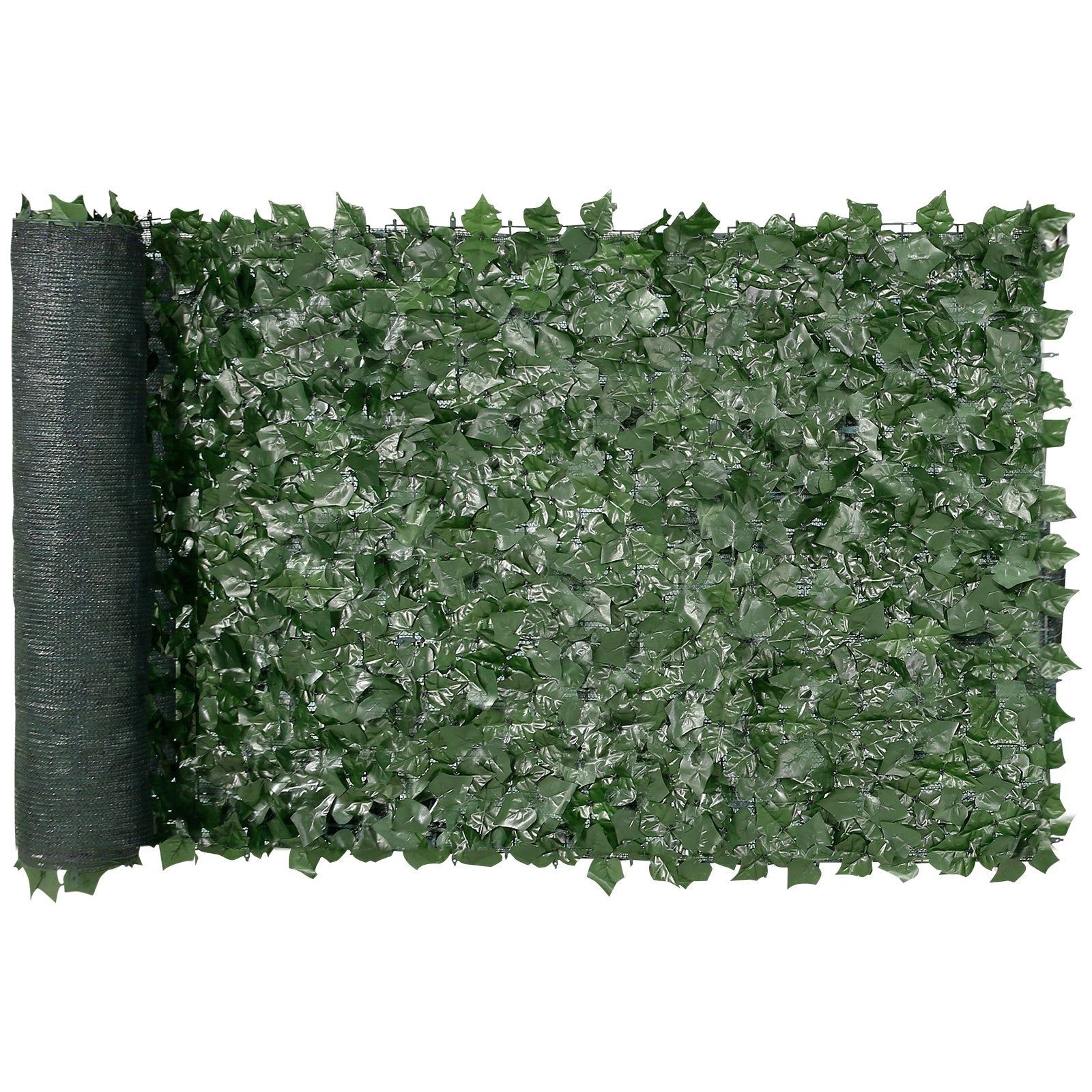 Ivy Privacy Fence, 990 x 2490 mm Artificial Green Wall Screen, Greenery Ivy Fence with Mesh Cloth Backing and V952-WLSRZZWQ1J391EPVKV0