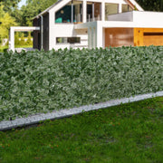 Ivy Privacy Fence, 990 x 2490 mm Artificial Green Wall Screen, Greenery Ivy Fence with Mesh Cloth Backing and V952-WLSRZZWQ1J391EPVKV0