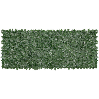 Ivy Privacy Fence, 990 x 2490 mm Artificial Green Wall Screen, Greenery Ivy Fence with Mesh Cloth Backing and V952-WLSRZZWQ1J391EPVKV0