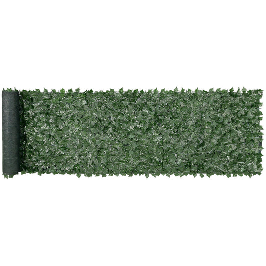 Ivy Privacy Fence, 39 x 158in Artificial Green Wall Screen, Greenery Ivy Fence with Mesh Cloth Backing and V952-WLSRZZWQ1J39NK3IBV0