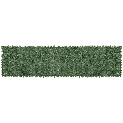 Ivy Privacy Fence, 39 x 158in Artificial Green Wall Screen, Greenery Ivy Fence with Mesh Cloth Backing and V952-WLSRZZWQ1J39NK3IBV0
