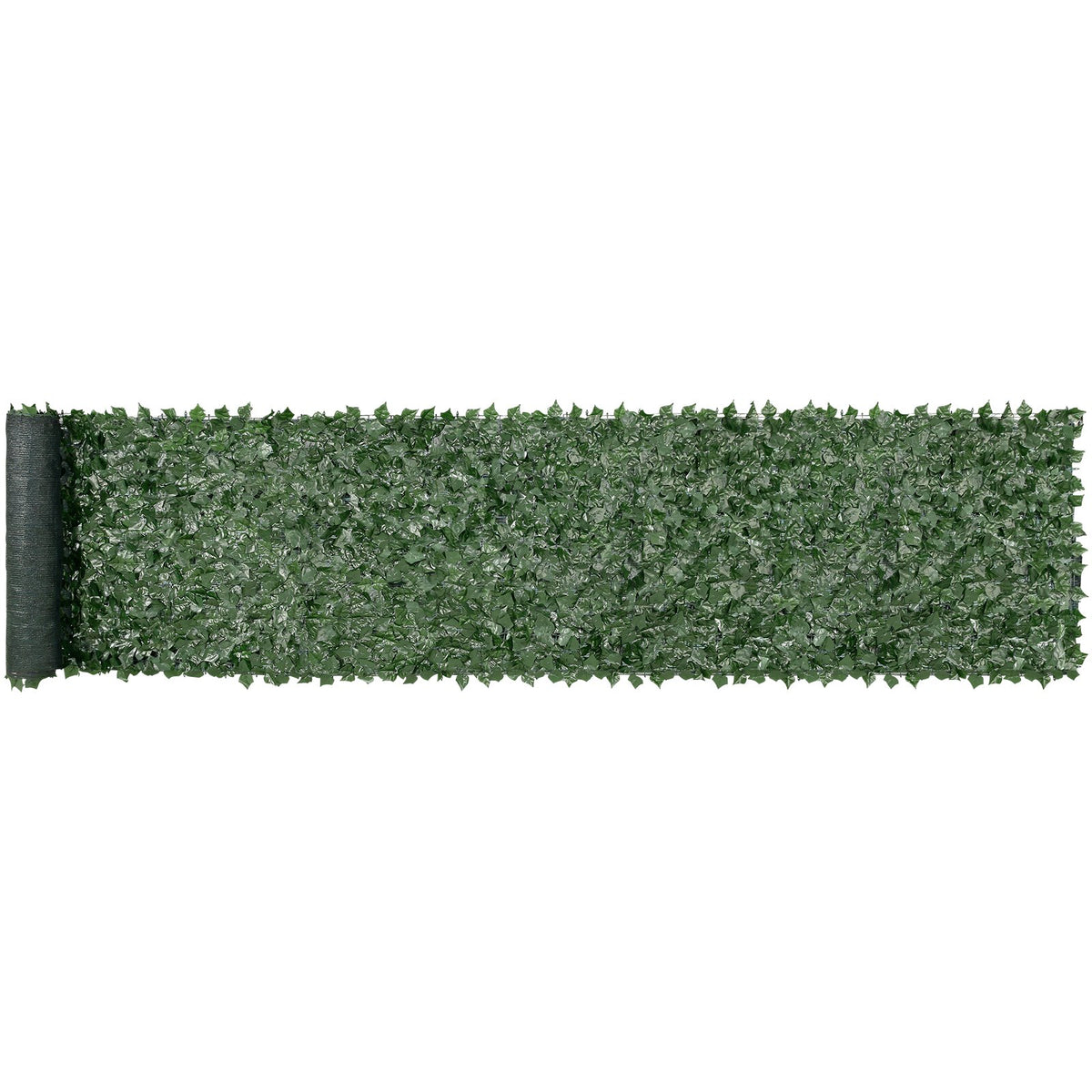 Ivy Privacy Fence, 39 x 198in Artificial Green Wall Screen, Greenery Ivy Fence with Mesh Cloth Backing and V952-WLSRZZWQ1J39XYXUPV0