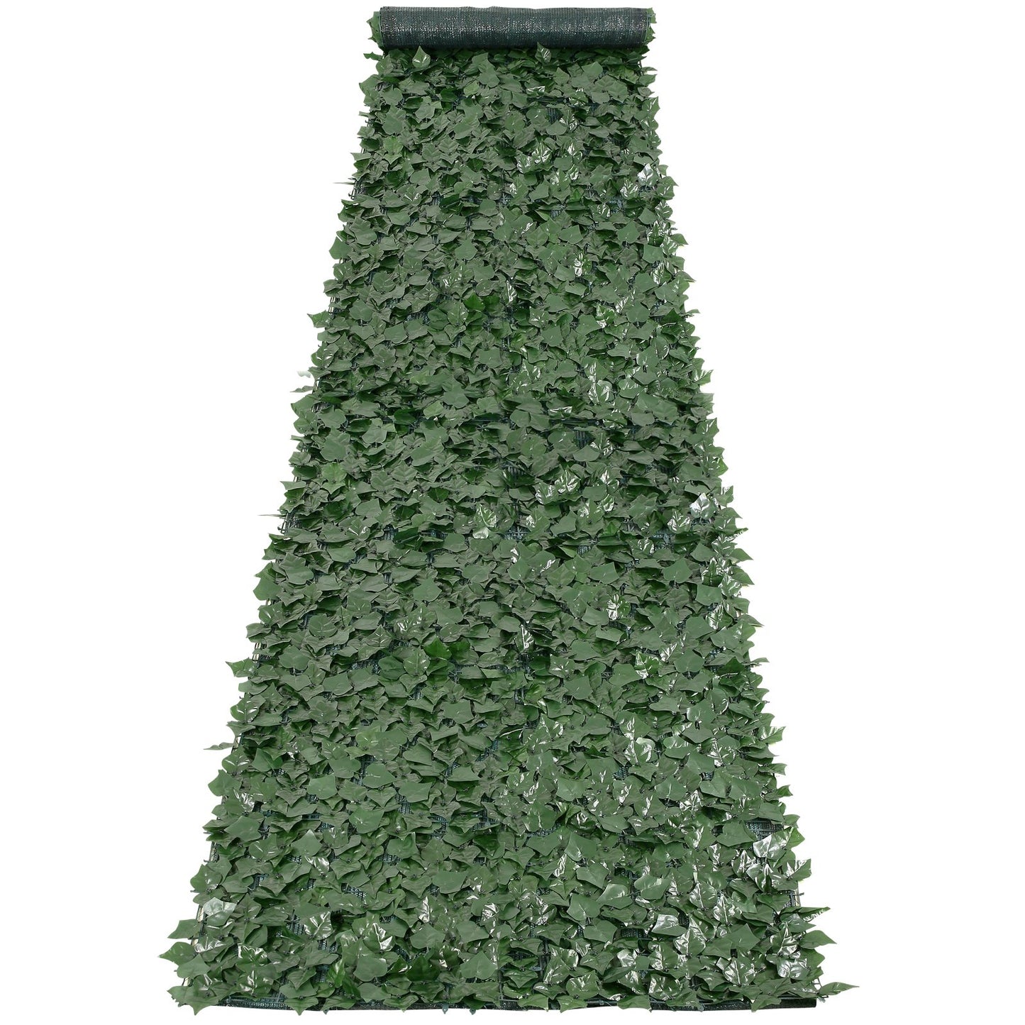 Ivy Privacy Fence, 39 x 198in Artificial Green Wall Screen, Greenery Ivy Fence with Mesh Cloth Backing and V952-WLSRZZWQ1J39XYXUPV0