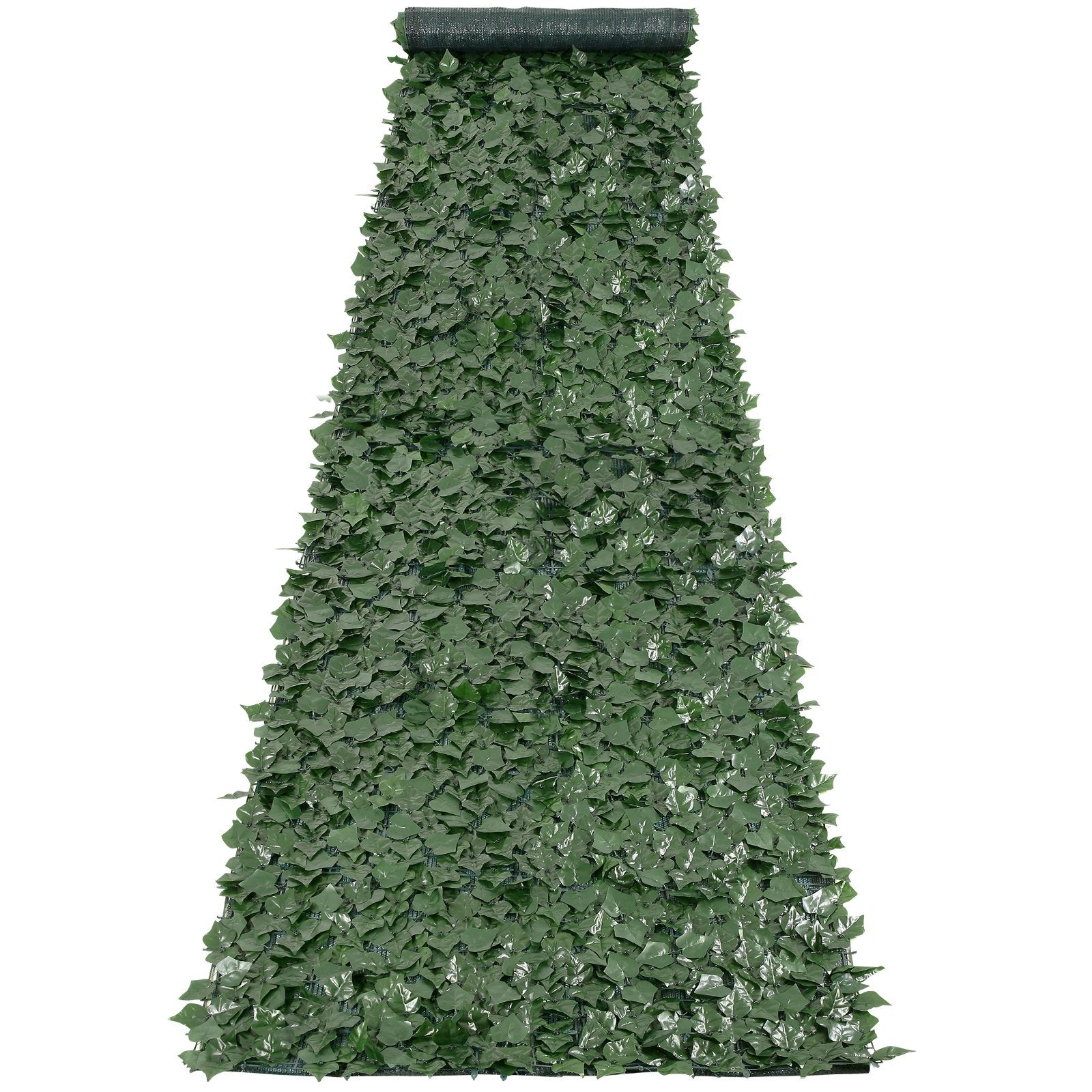Ivy Privacy Fence, 39 x 198in Artificial Green Wall Screen, Greenery Ivy Fence with Mesh Cloth Backing and V952-WLSRZZWQ1J39XYXUPV0