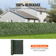 Ivy Privacy Fence, 59 x 98 in Artificial Green Wall Screen, Greenery Ivy Fence with Mesh Cloth Backing and V952-WLSRZZWQ1J59BZSPWV0