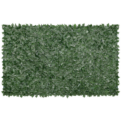 Ivy Privacy Fence, 59 x 98 in Artificial Green Wall Screen, Greenery Ivy Fence with Mesh Cloth Backing and V952-WLSRZZWQ1J59BZSPWV0