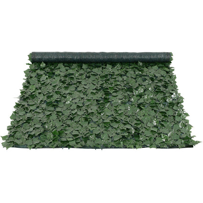 Ivy Privacy Fence, 59 x 98 in Artificial Green Wall Screen, Greenery Ivy Fence with Mesh Cloth Backing and V952-WLSRZZWQ1J59BZSPWV0
