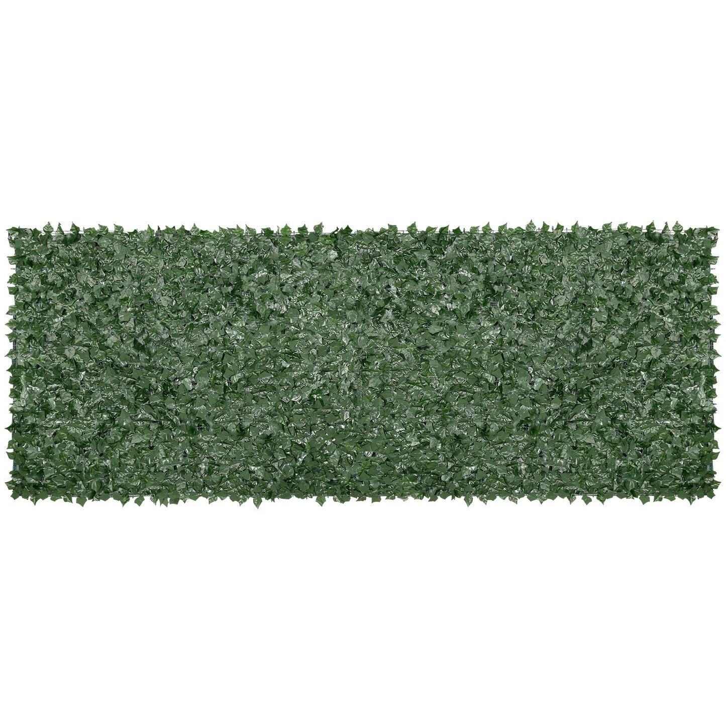 Ivy Privacy Fence, 59 x 158in Artificial Green Wall Screen, Greenery Ivy Fence w/ Mesh Cloth Backing and V952-WLSRZZWQ1J59PISG2V0