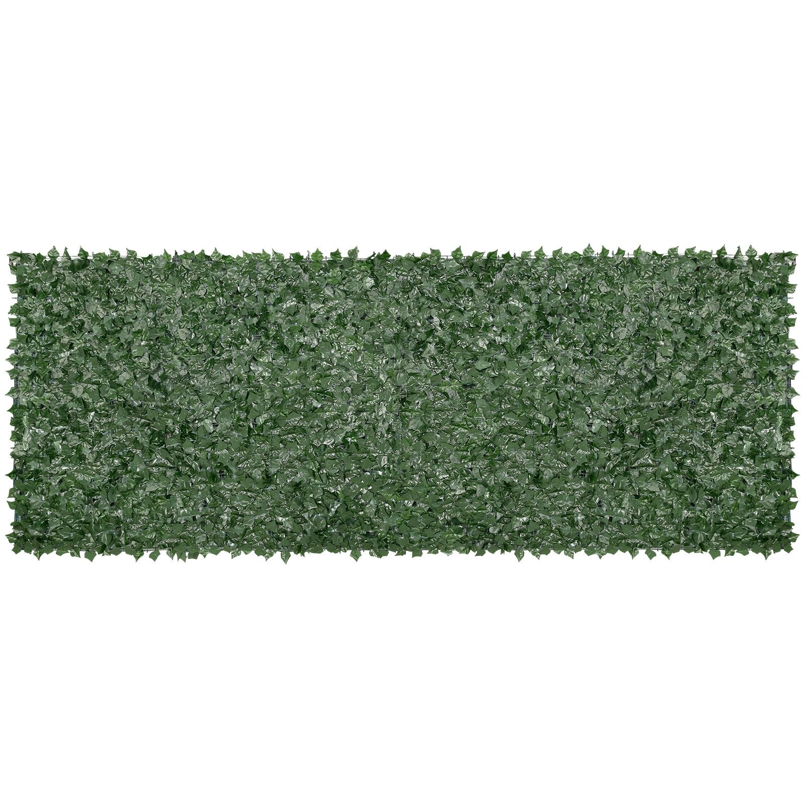 Ivy Privacy Fence, 59 x 158in Artificial Green Wall Screen, Greenery Ivy Fence w/ Mesh Cloth Backing and V952-WLSRZZWQ1J59PISG2V0