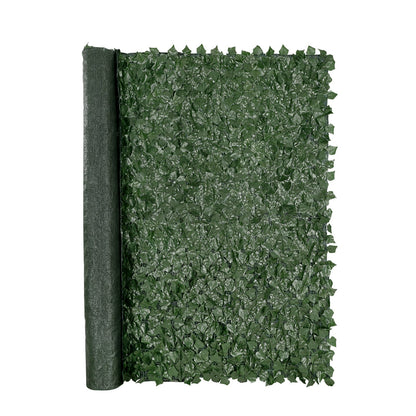 Ivy Privacy Fence, 1830 x 2440 mm Artificial Green Wall Screen, Greenery Ivy Fence with Mesh Cloth Backing V952-WLSRZZWQ1J965BH6XV0