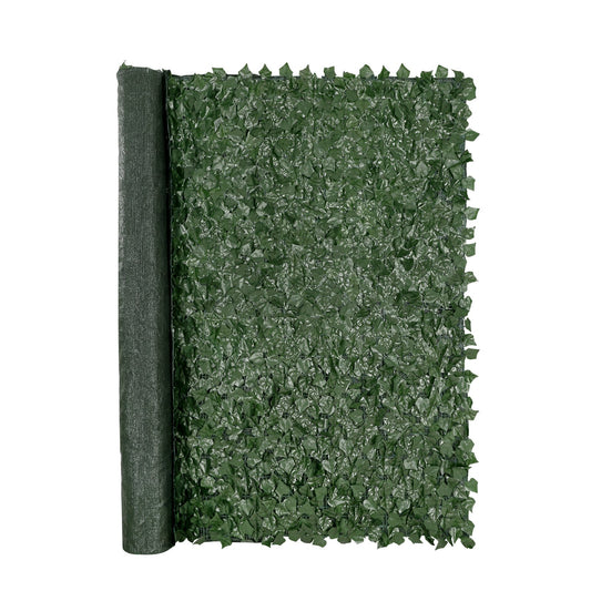 Ivy Privacy Fence, 1830 x 2440 mm Artificial Green Wall Screen, Greenery Ivy Fence with Mesh Cloth Backing V952-WLSRZZWQ1J965BH6XV0