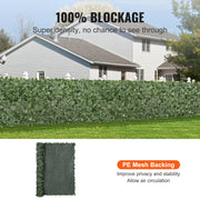 Ivy Privacy Fence, 1830 x 2440 mm Artificial Green Wall Screen, Greenery Ivy Fence with Mesh Cloth Backing V952-WLSRZZWQ1J965BH6XV0