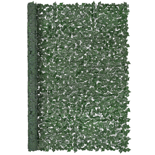 Ivy Privacy Fence, 2440 x 1830 mm Artificial Green Wall Screen, Greenery Ivy Fence with Strengthened Joint, V952-WLSRZZWQ1J96DMACJV0