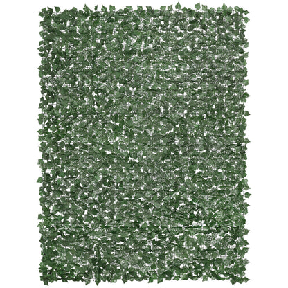 Ivy Privacy Fence, 2440 x 1830 mm Artificial Green Wall Screen, Greenery Ivy Fence with Strengthened Joint, V952-WLSRZZWQ1J96DMACJV0