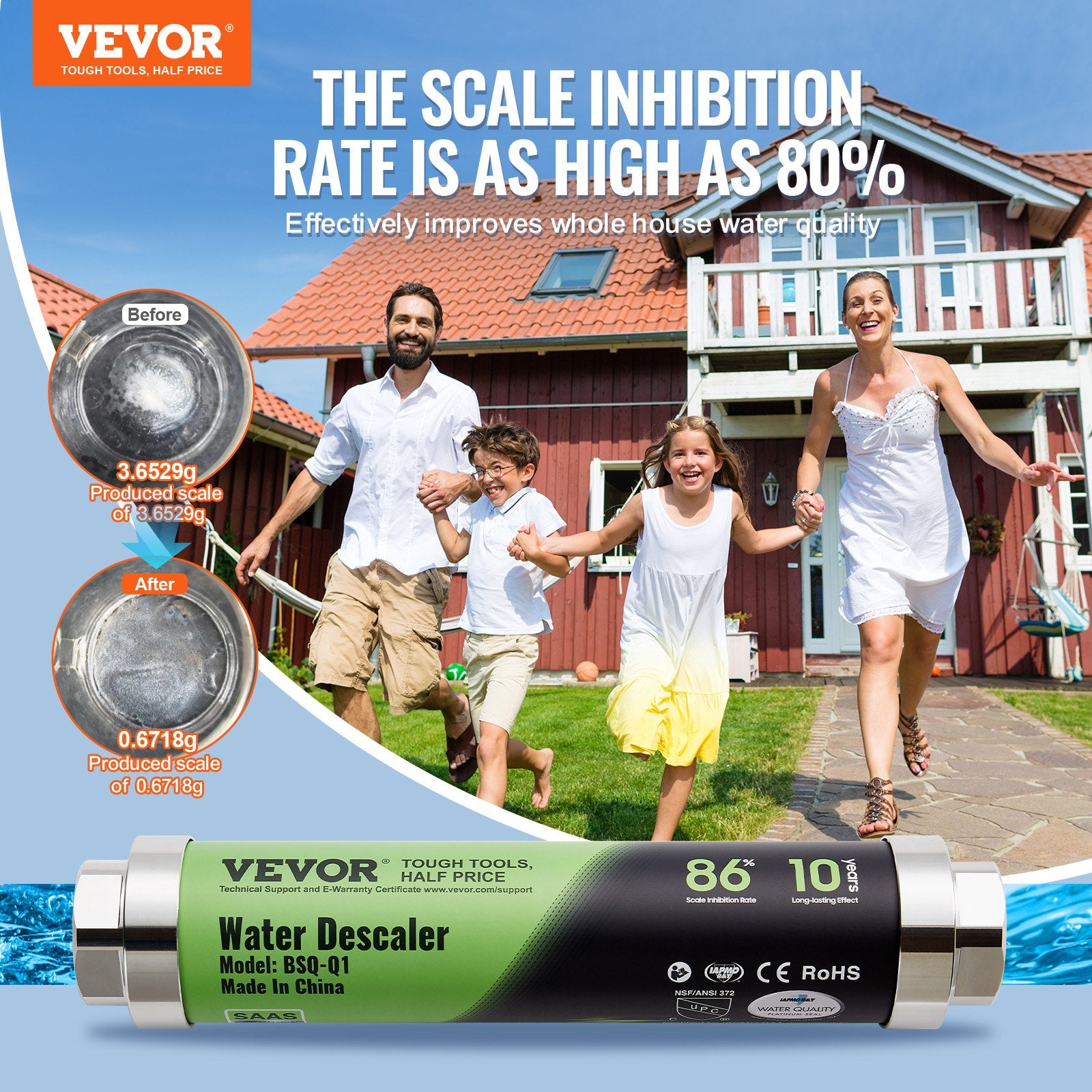 Whole House Salt Free Descaler Physical Scale Descaler System SAAS Alloy V952-WLSWYRSQOZAZN3C93V0