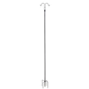Double Shepherds Hooks for Outdoor, 8 Pack 2730 mm Heavy Duty Bird Feeder Pole, 19 mm Thick Garden Hooks for V952-WNGJSMYRGG10OUELN001V0