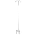 Double Shepherds Hooks for Outdoor, 8 Pack 1950 mm Heavy Duty Bird Feeder Pole, 19 mm Thick Garden Hooks for V952-WNGJSMYRGG76D79CC001V0
