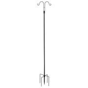 Double Shepherds Hooks for Outdoor, 8 Pack 1950 mm Heavy Duty Bird Feeder Pole, 19 mm Thick Garden Hooks for V952-WNGJSMYRGG76D79CC001V0