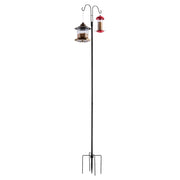 Double Shepherds Hooks for Outdoor, 8 Pack 1950 mm Heavy Duty Bird Feeder Pole, 19 mm Thick Garden Hooks for V952-WNGJSMYRGG76D79CC001V0