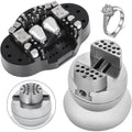 Ball Vise, 3" Engraving Setting Tool, 360 degrees Rotation Engraving Block Vise, 30 PCS Attachment Jewelry V952-WNXZSZGRS3YC00001V0