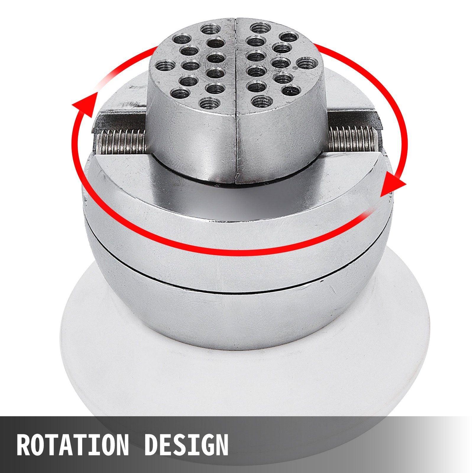 Ball Vise, 3" Engraving Setting Tool, 360 degrees Rotation Engraving Block Vise, 30 PCS Attachment Jewelry V952-WNXZSZGRS3YC00001V0