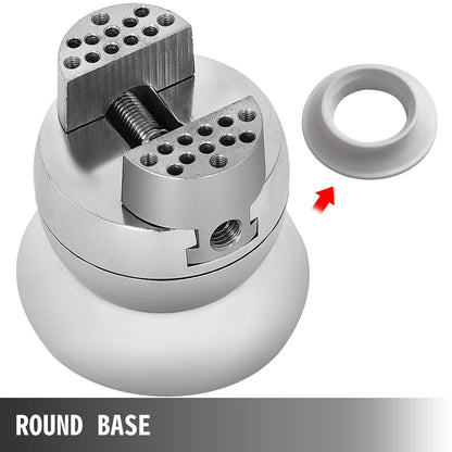 Ball Vise, 3" Engraving Setting Tool, 360 degrees Rotation Engraving Block Vise, 30 PCS Attachment Jewelry V952-WNXZSZGRS3YC00001V0