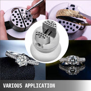 Ball Vise, 3" Engraving Setting Tool, 360 degrees Rotation Engraving Block Vise, 30 PCS Attachment Jewelry V952-WNXZSZGRS3YC00001V0
