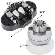 Ball Vise, 3" Engraving Setting Tool, 360 degrees Rotation Engraving Block Vise, 30 PCS Attachment Jewelry V952-WNXZSZGRS3YC00001V0